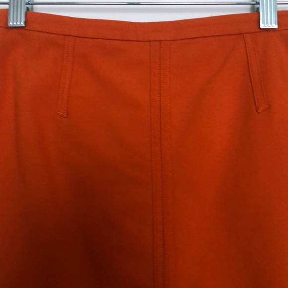 Ann Taylor Tangerine Skirt - Picture 2 of 6